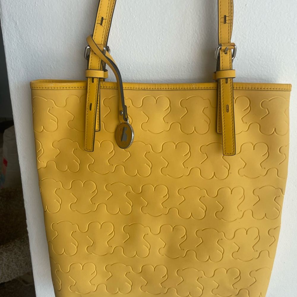 Yellow Designer Tote Bag